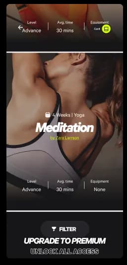 Strongr App Screen 6