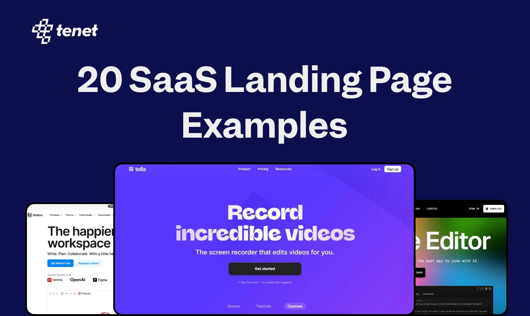 Use These 20 SaaS Landing Page Examples as a Benchmark
