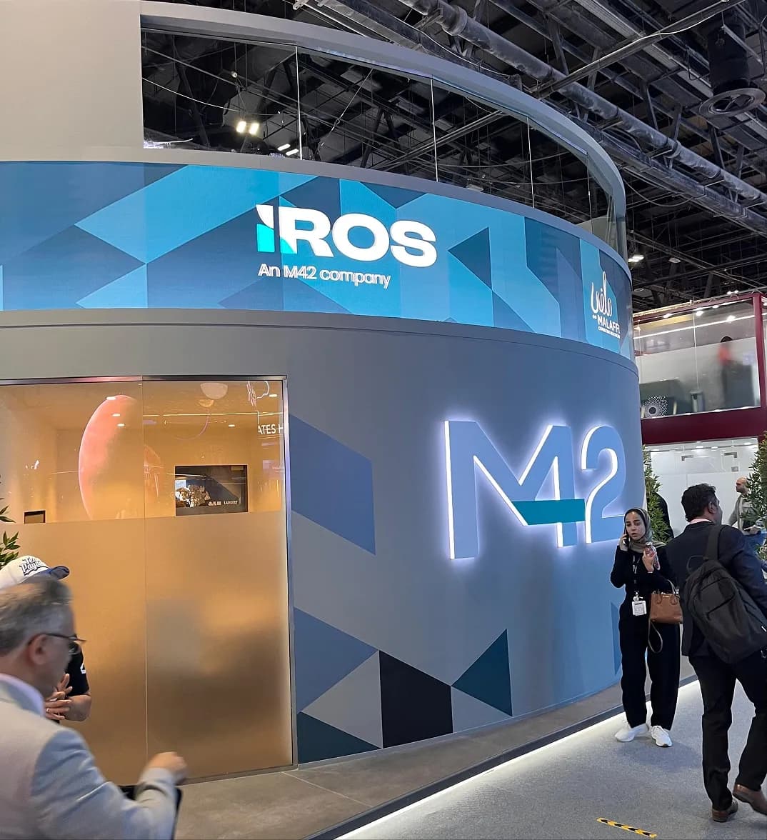 IROS (an M42 Company) brand launch with Team Tenet at Arab Health Event in Dubai UAE.