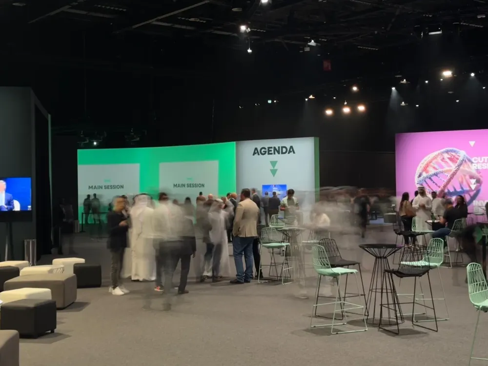 Team Tenet at an Event in Abu Dhabi