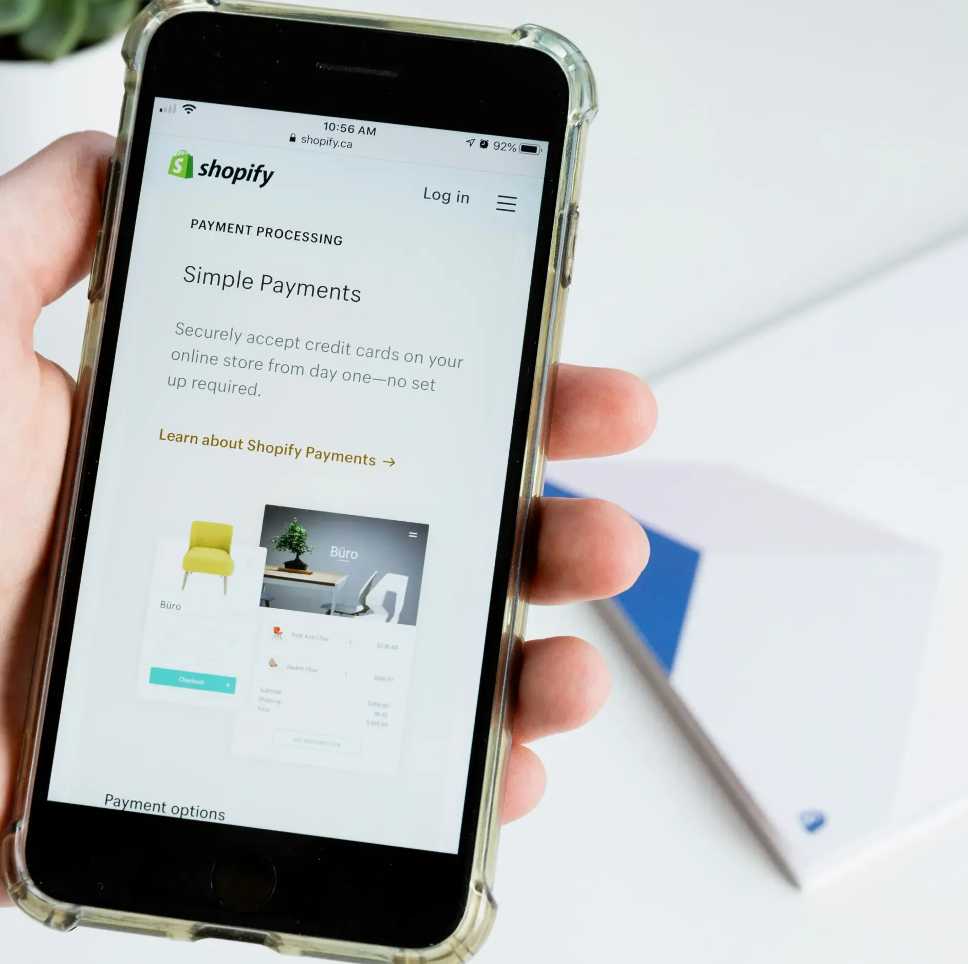 An Image Is Showing Optimizing Shopify Stores Across Industries