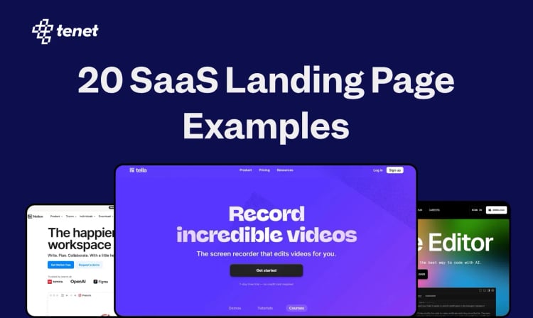 20 SaaS Landing Page Examples