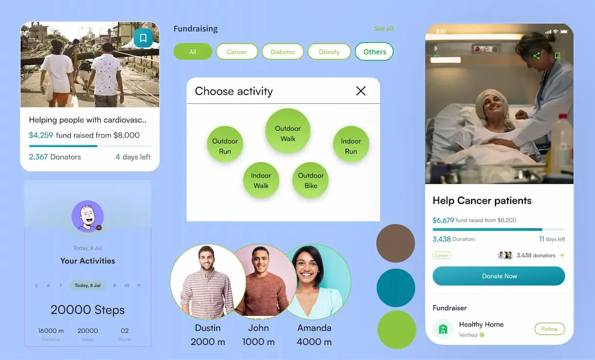 An Image Is Showing Al Jalila UI UX for Social Impact