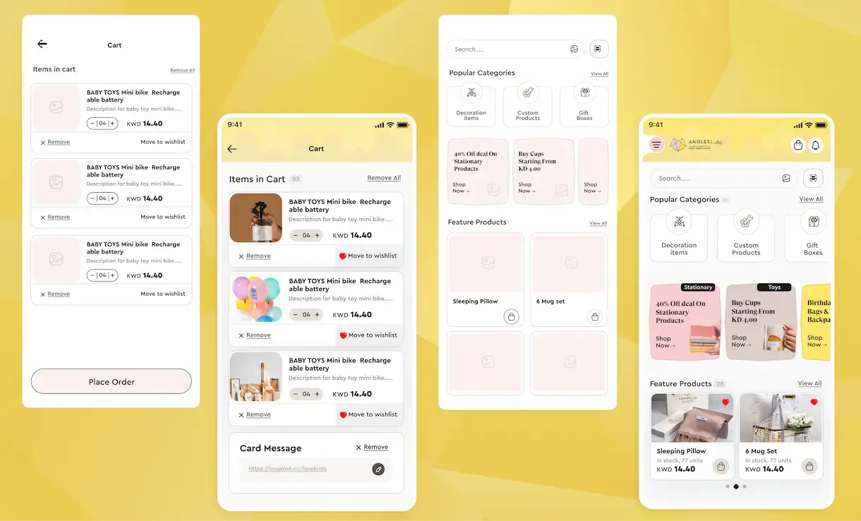 An Image Is Showing Angles UI UX for Ecommerce