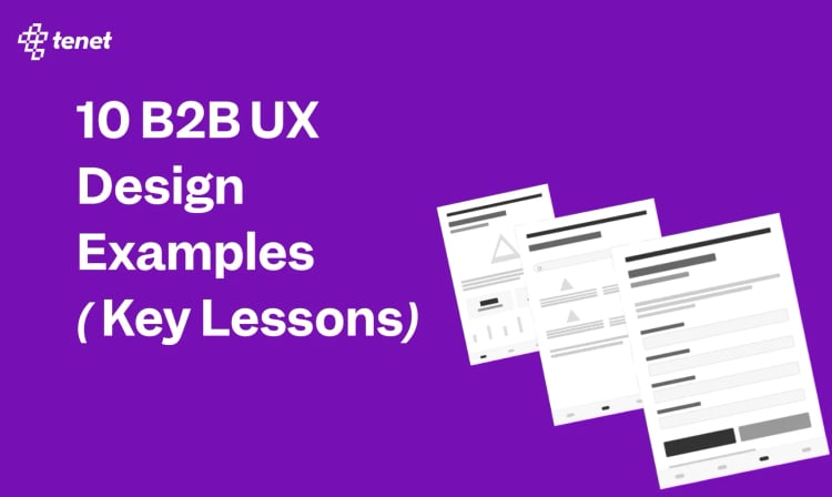 B2B UX Design Examples