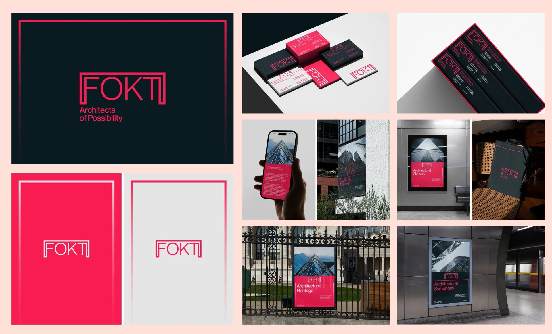 Fokt Architecture Brand Identity