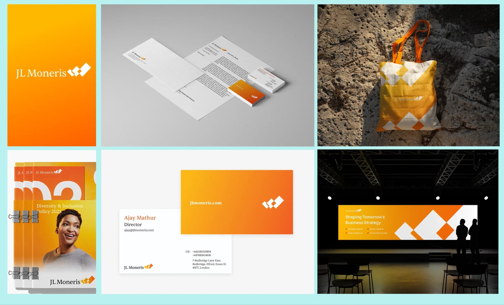 JL Moneris Corporate Brand Identity