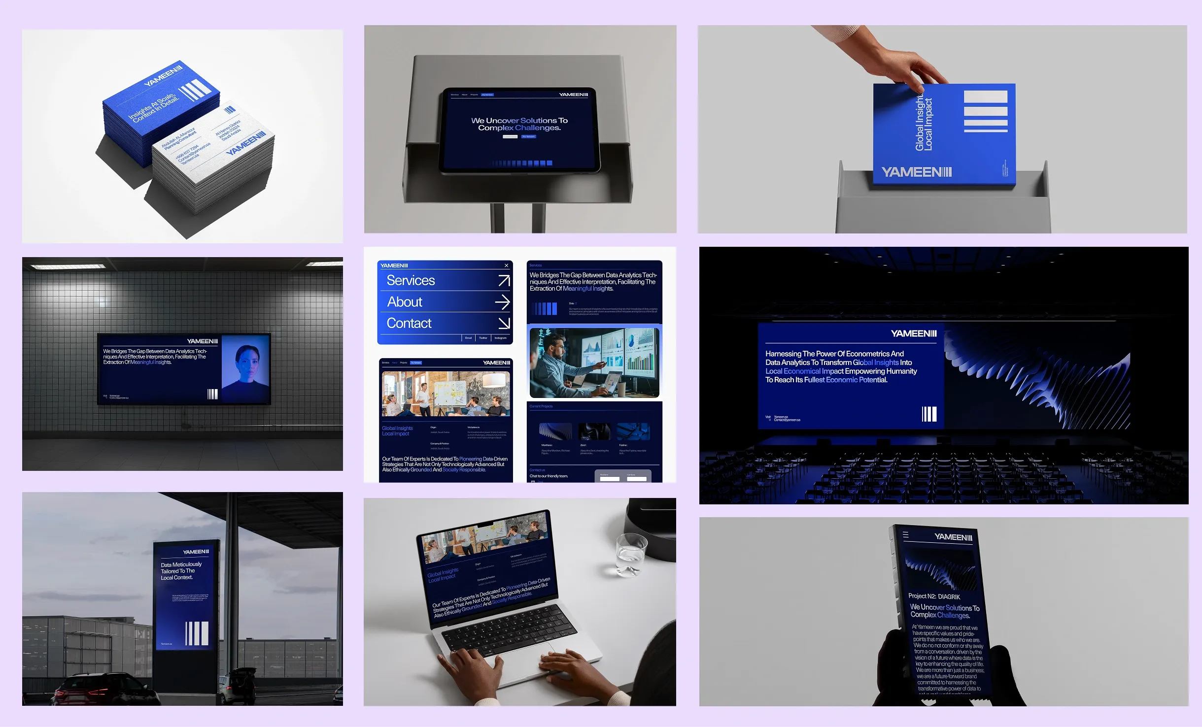 Yameen Data Consultancy Brand Identity