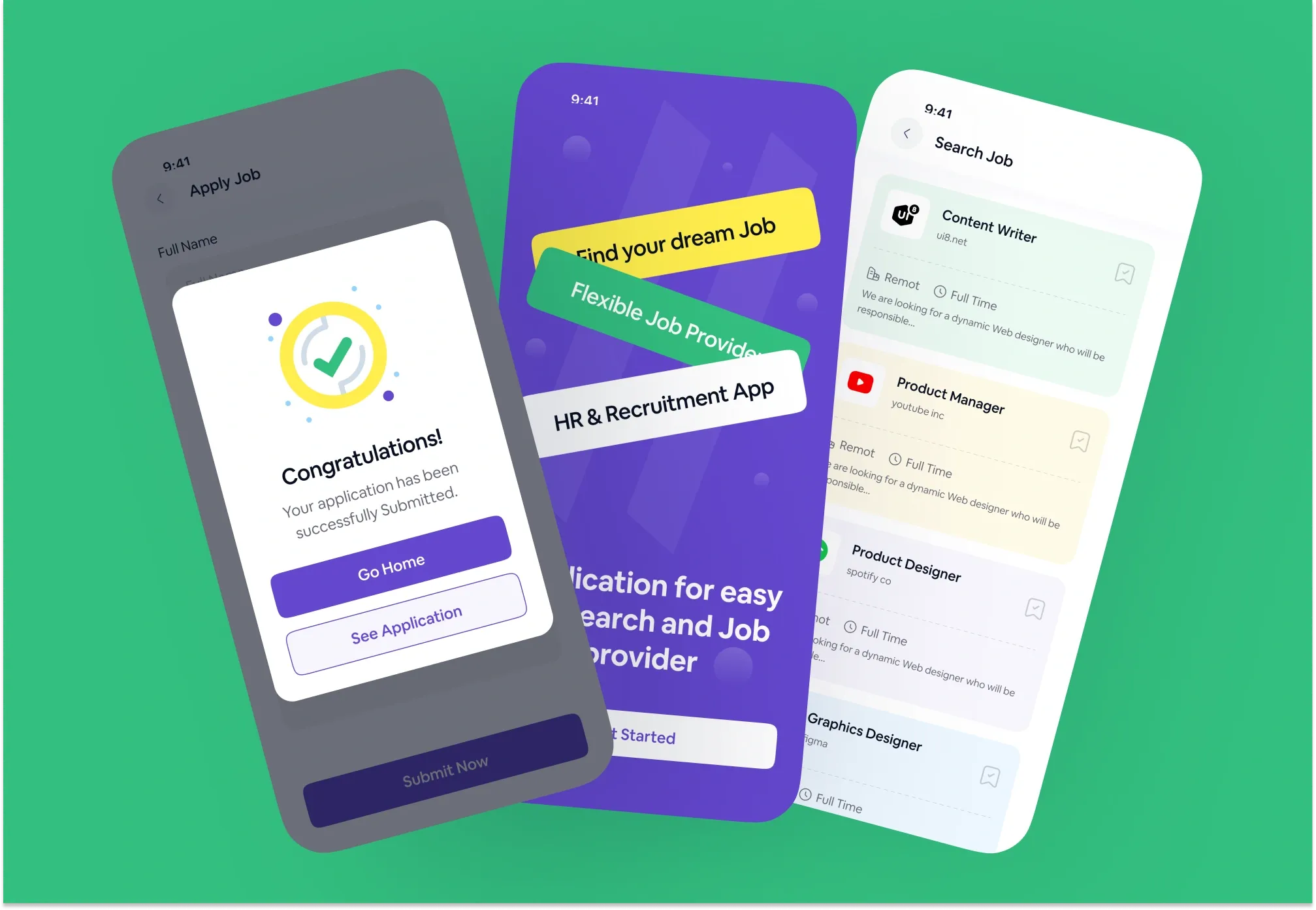 HR Recruitment Platform UI UX Design