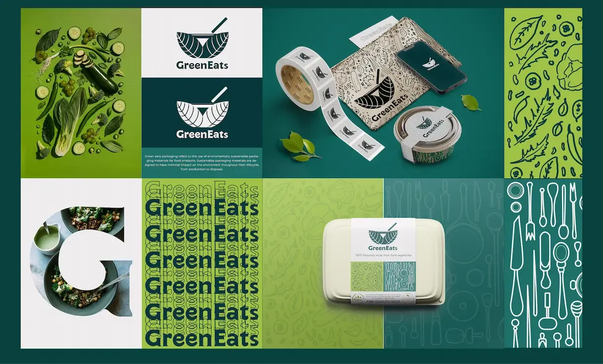 Green Eats Product Packaging