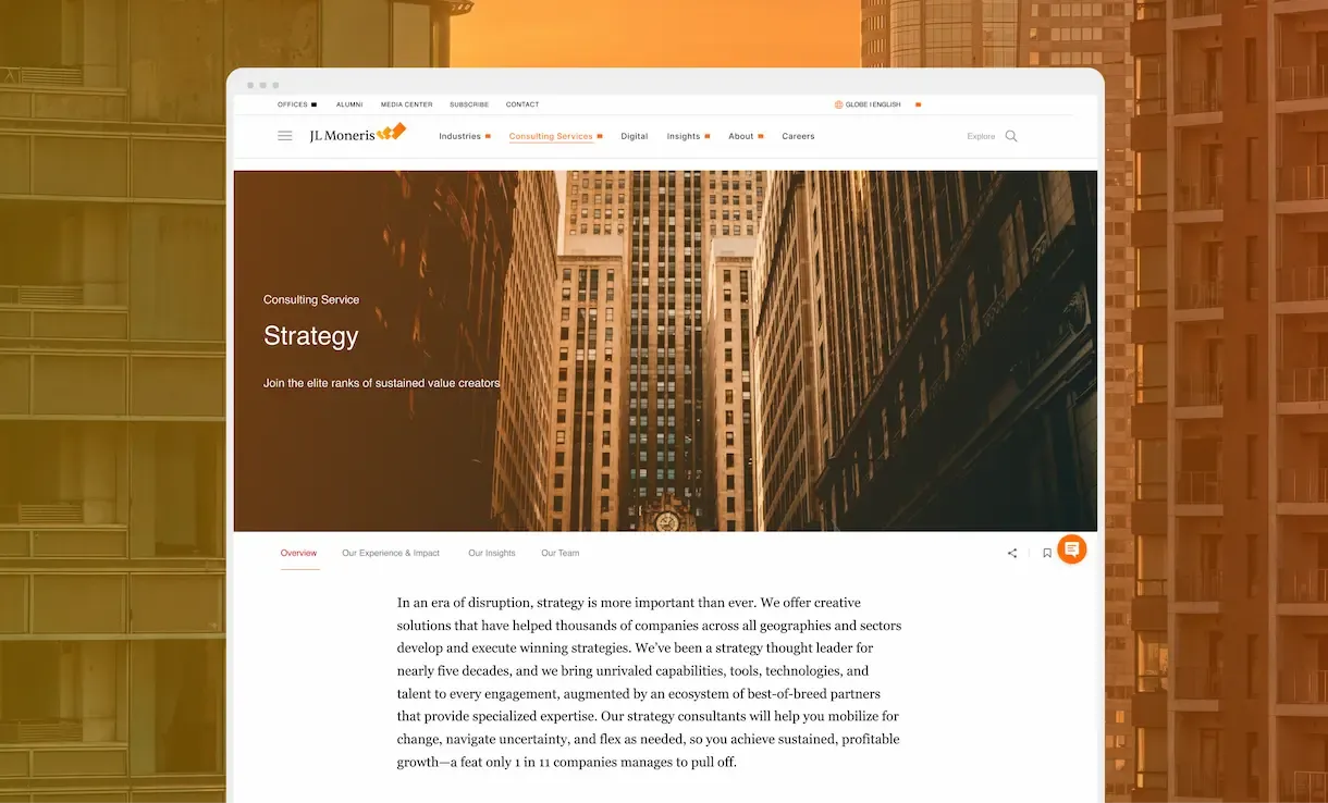 JL Moneris Website Development