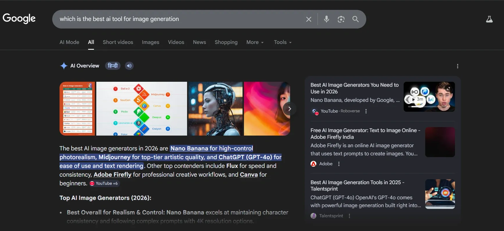 Rise of AI overview in Google