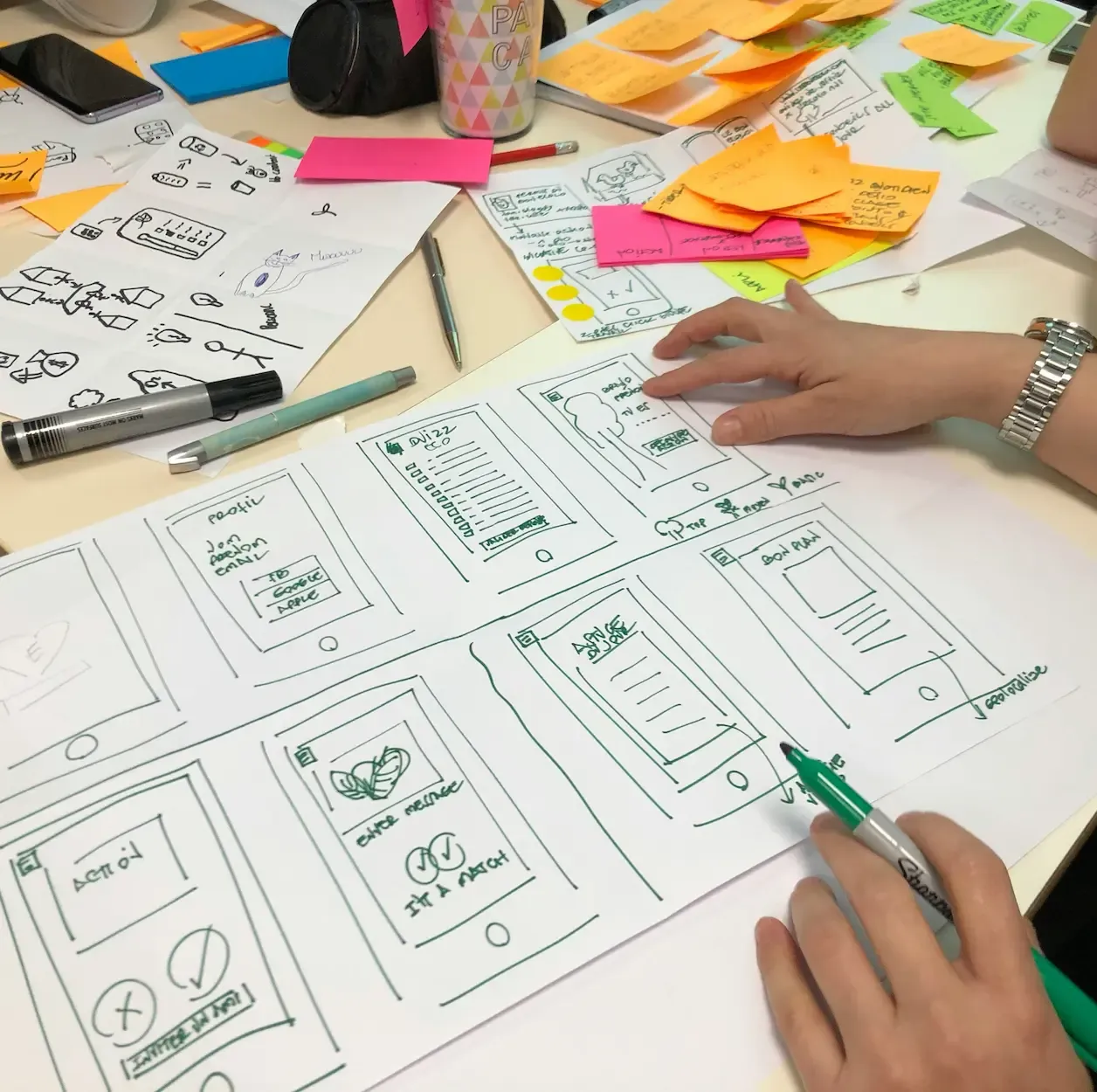 An Image Is Showing We Design Digital Experience