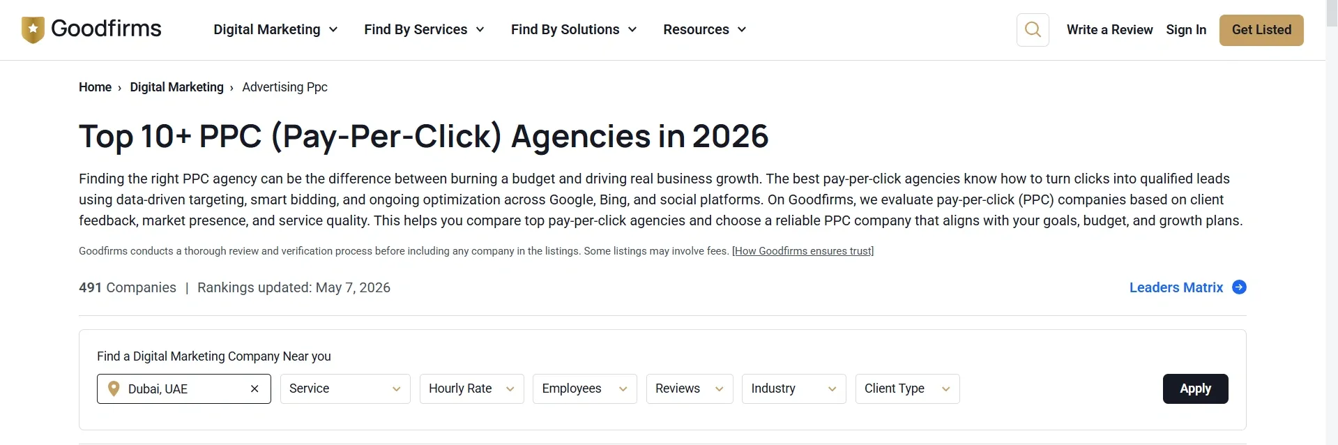 7 Best PPC Management Agencies in Dubai to Hire Intro