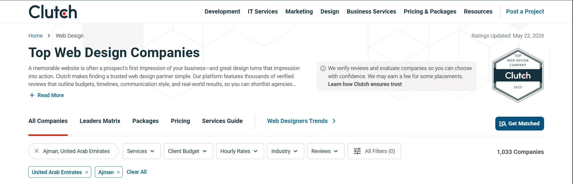 7 Top Website Design Agencies in Ajman Intro