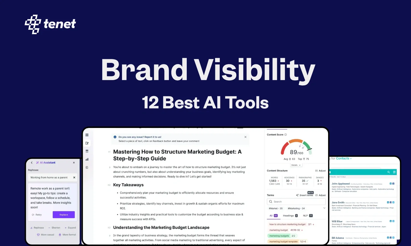 12 Best AI Tools for Brand Visibility (2026 Updated)
