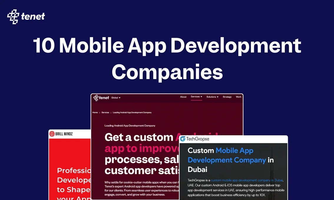 10 Best Mobile App Development Companies in Dubai