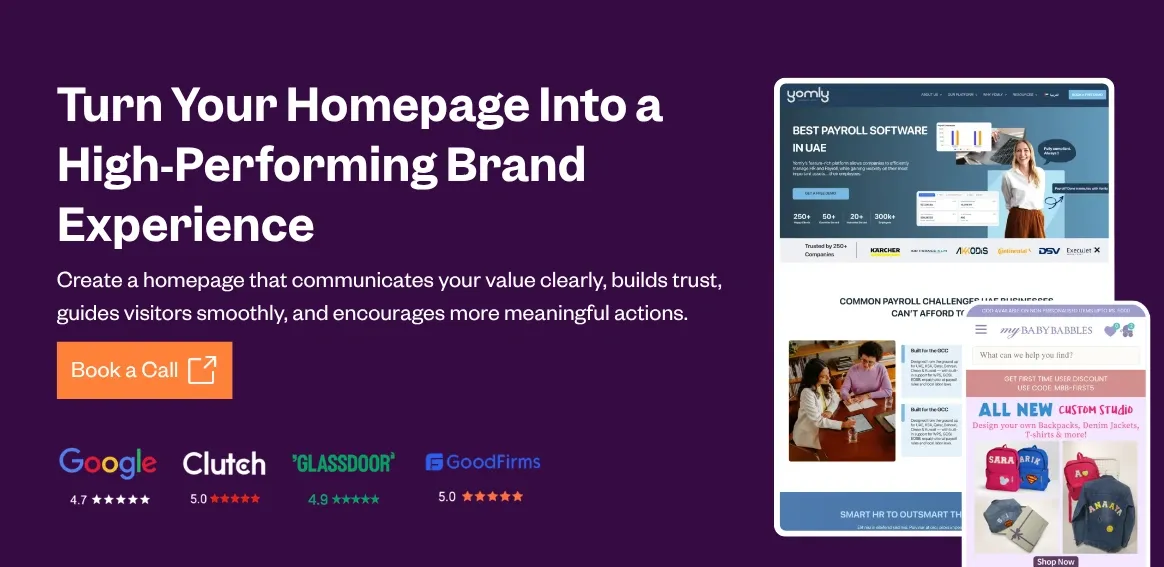 7 Homepage Design Tips for User Experience (+ Examples) (2).webp