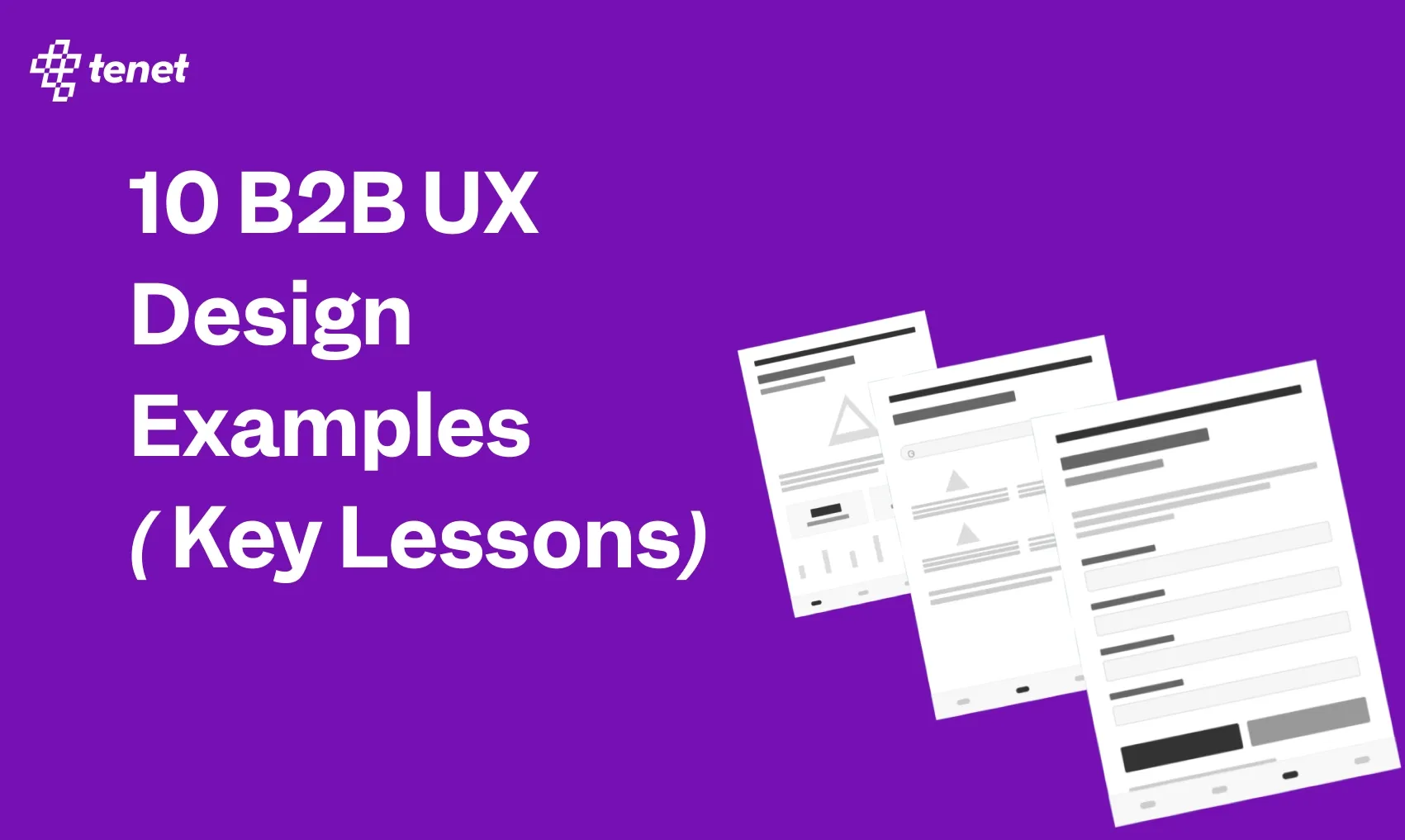 10 B2B UX Design Examples with Key Lessons