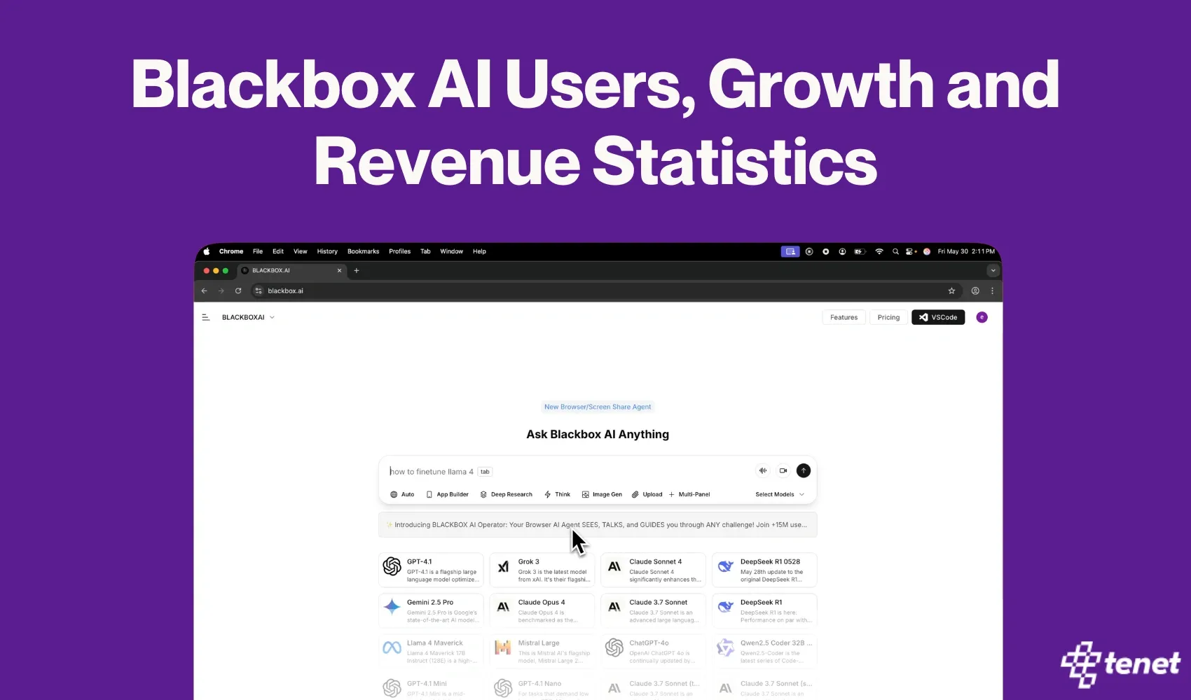 Blackbox AI Users and Revenue Statistics (2025)