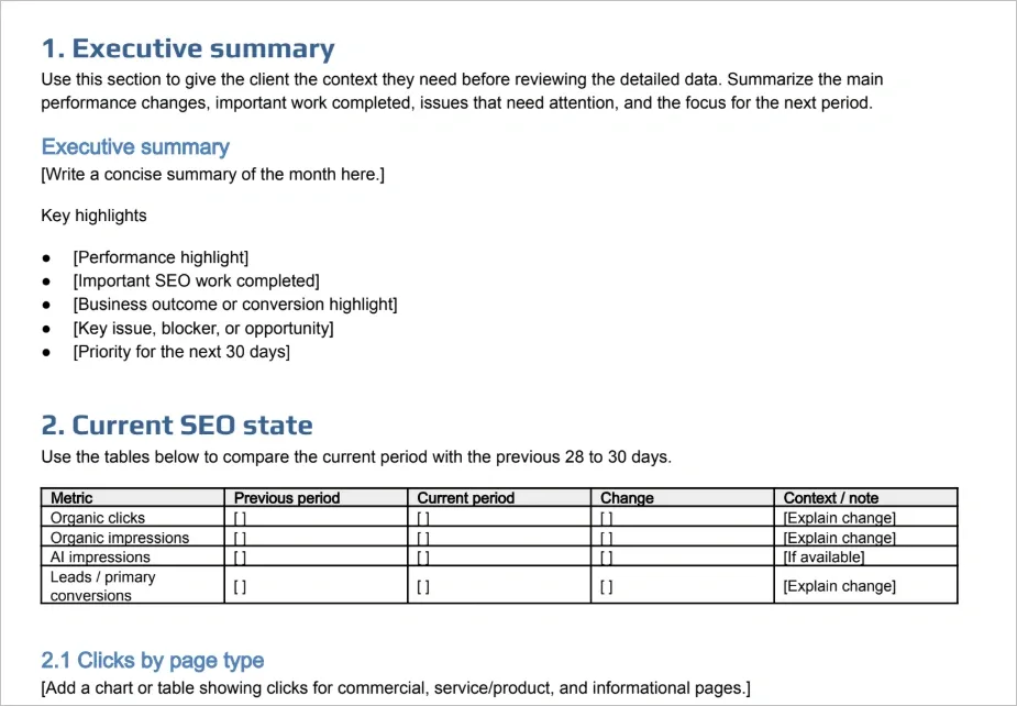 Download the SEO report template.webp