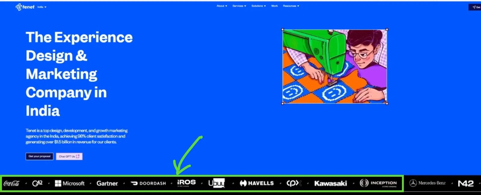 Example Tenet Client Logo