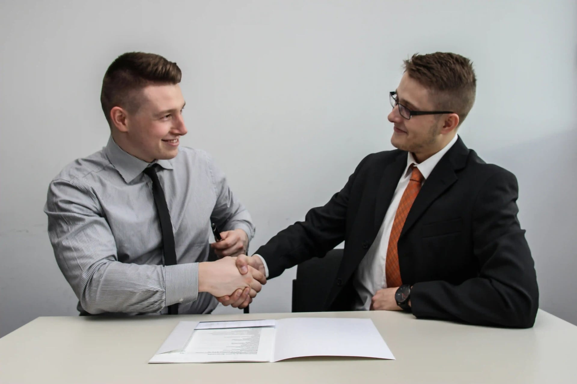 An Image Is Showing Client Satisfaction