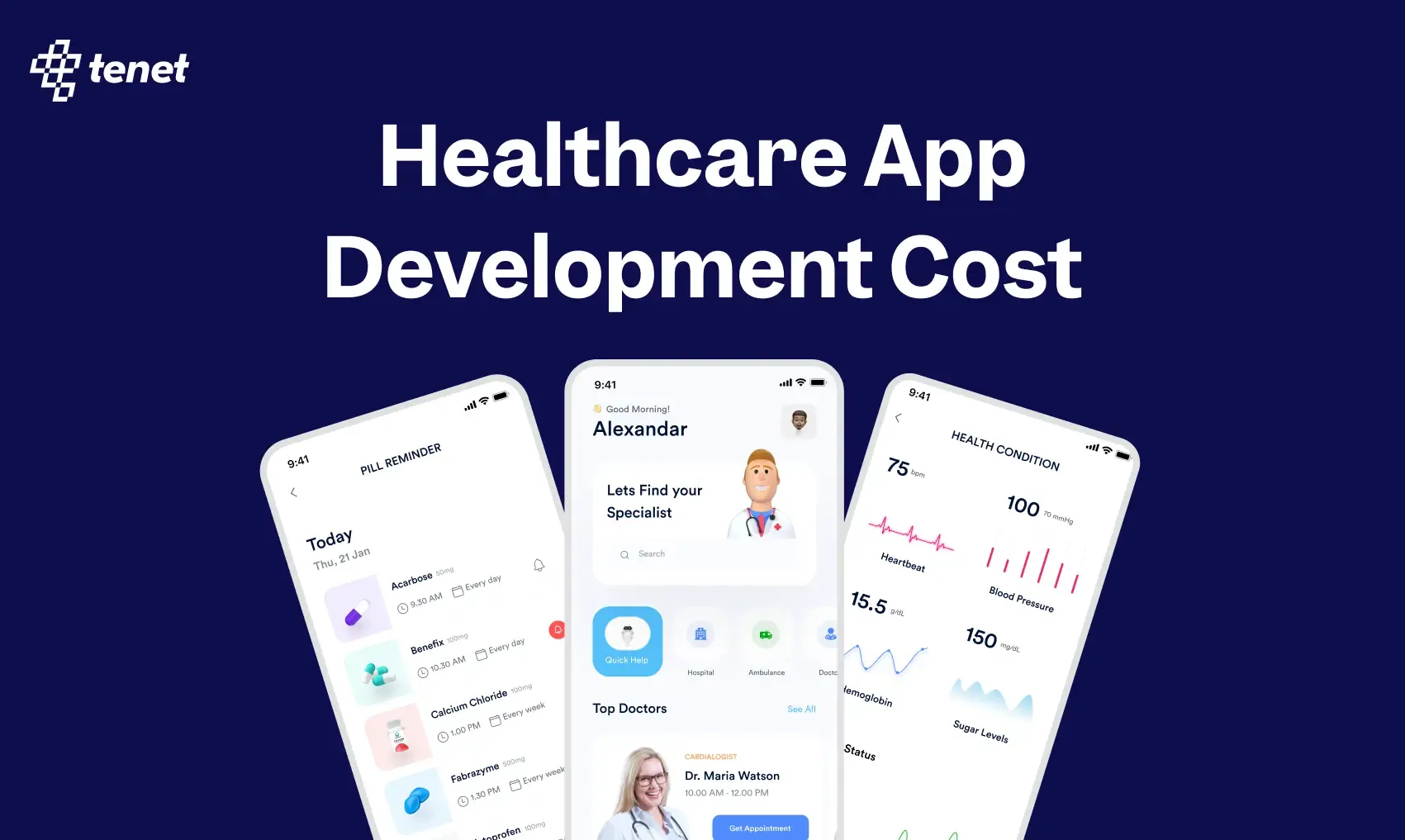 Healthcare App Development Cost is $30K to $300K (in 2025)