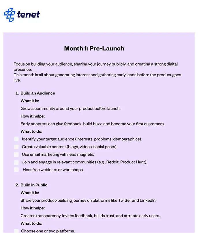 Pitchdeck Insight | Tenet