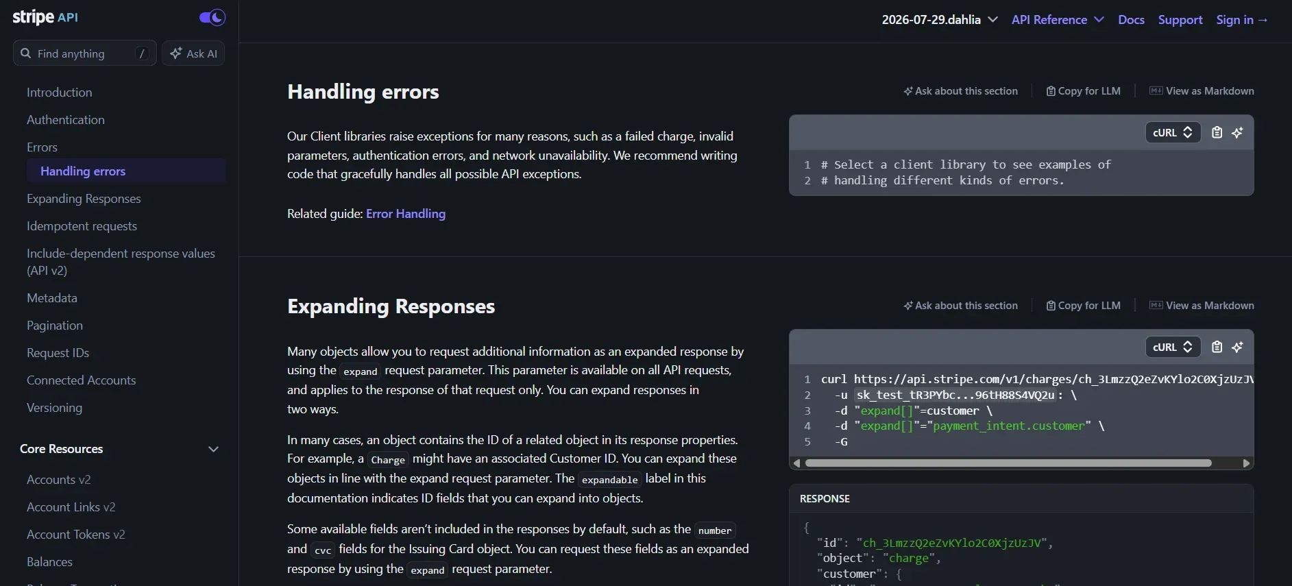Poor Error Handling