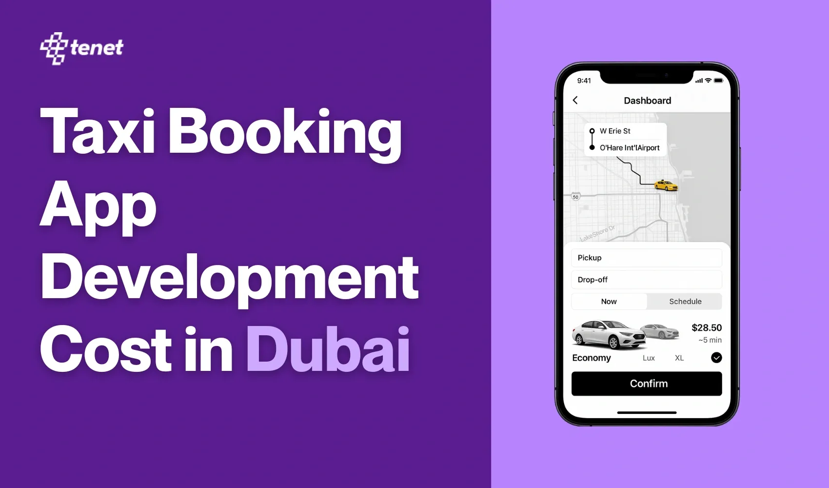 What is the Taxi Booking App Development Cost in Dubai?