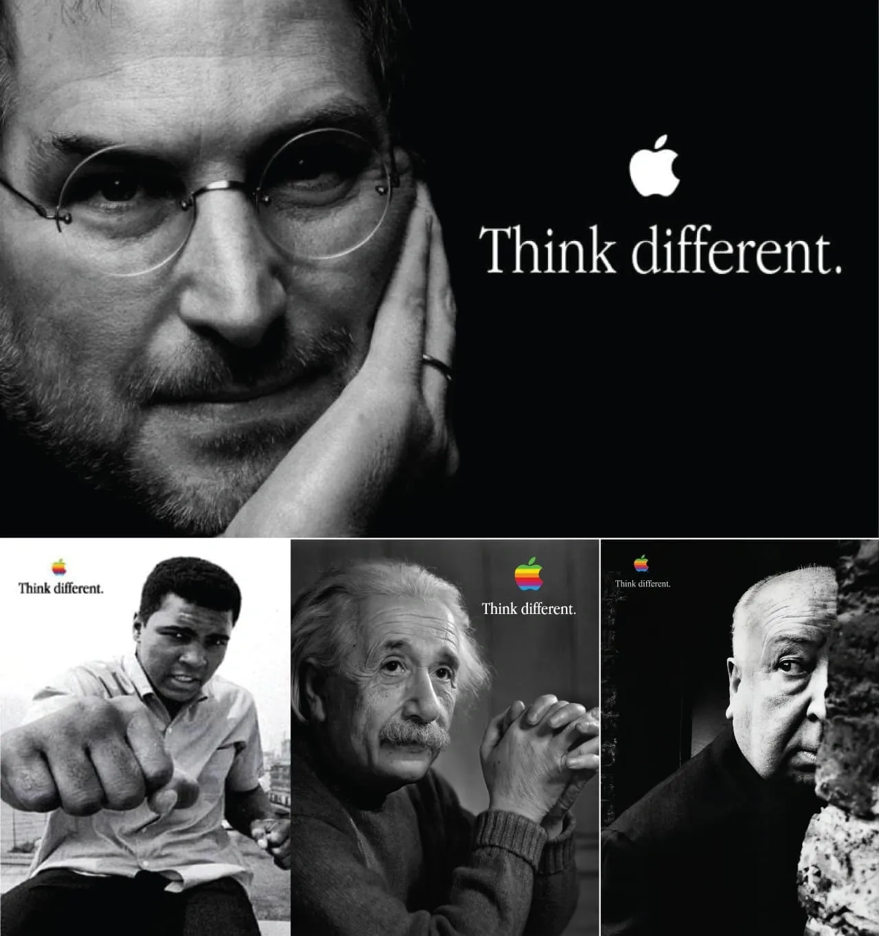 Think different campaign of apple