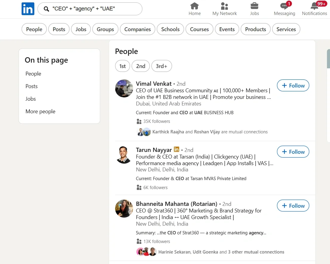 Finding Profiles