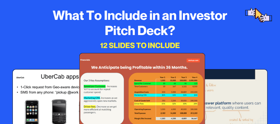 12 Slides You Must Include in an Investor Pitch Deck
