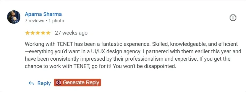 tenet customer review.webp