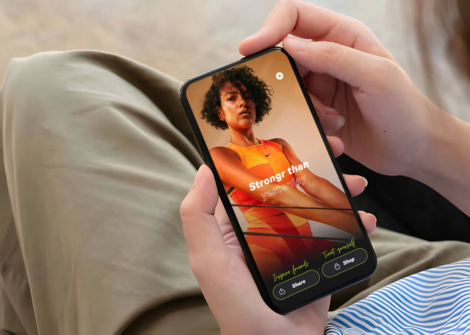 Strongr Background Mobile